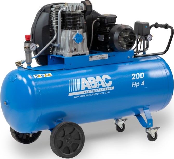 Abac Compresseur 200L 4CV Bi-étagé 400V